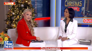 Erika Kirk on "Outnumbered" with Harris Faulkner (Credit: Fox News)
